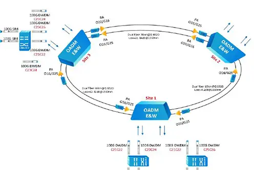 DWDM network